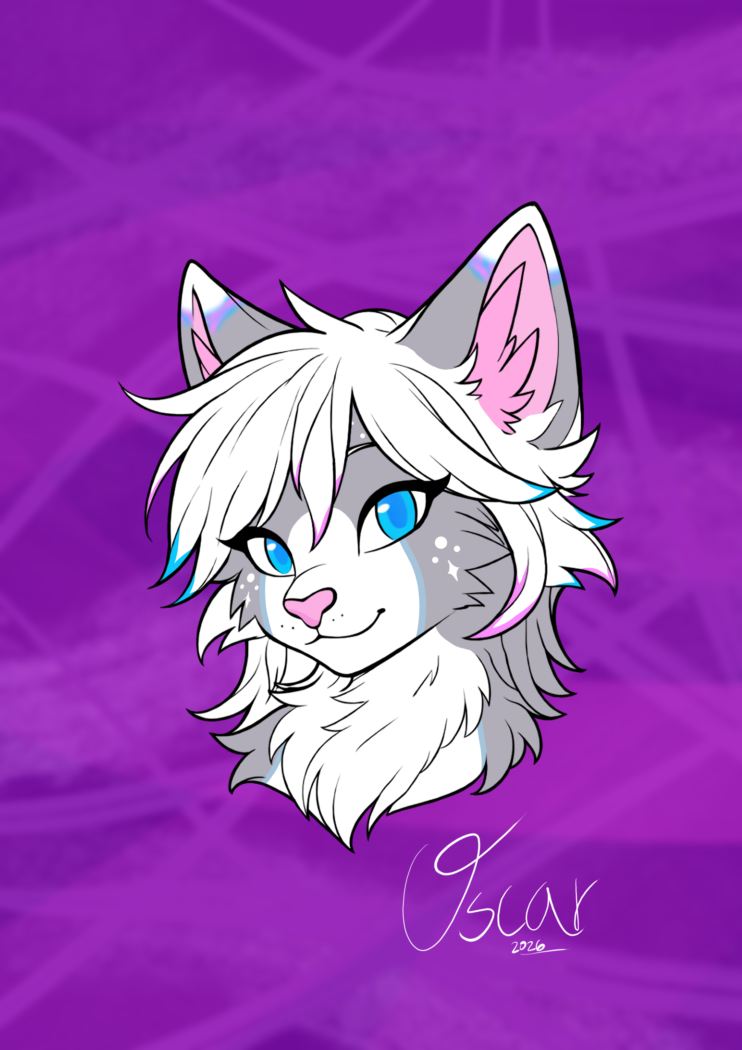 Astra's headshot with background