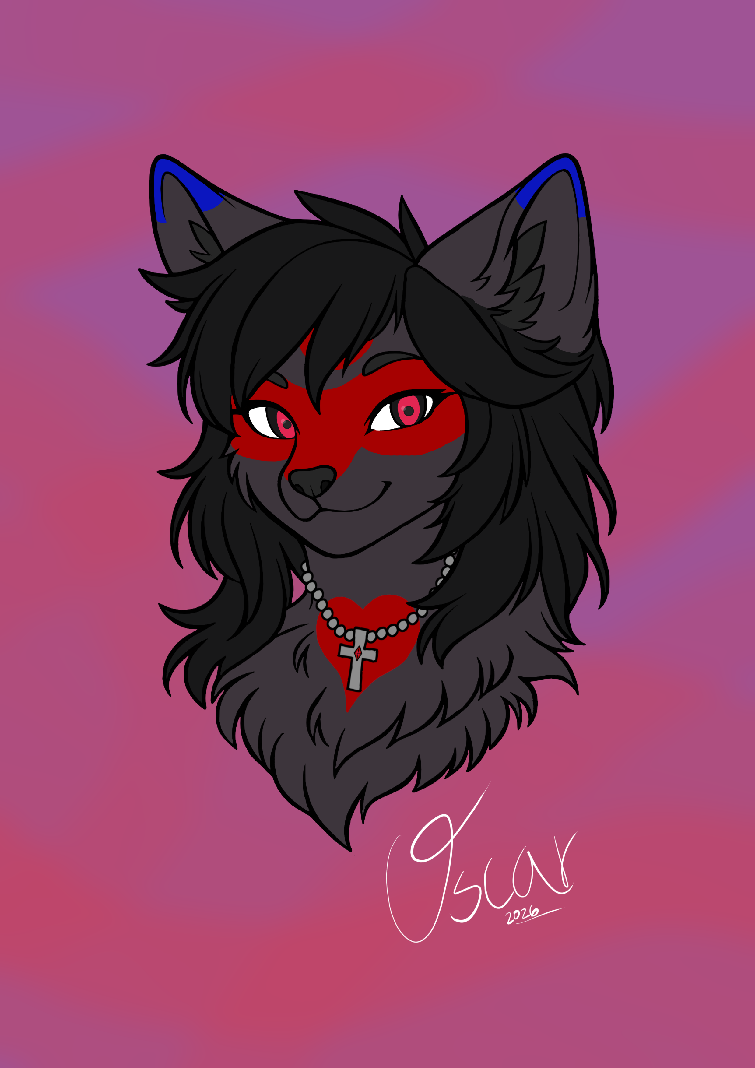 RedMoon's headshot with background